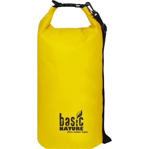 Гермомешок BasicNature 500D 10L, жёлтый