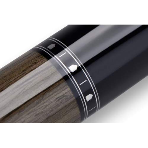 Biljarda kija Cuetec Cynergy Truewood Gen 2, walnut I NW, 3/8x14, 12,5 mm