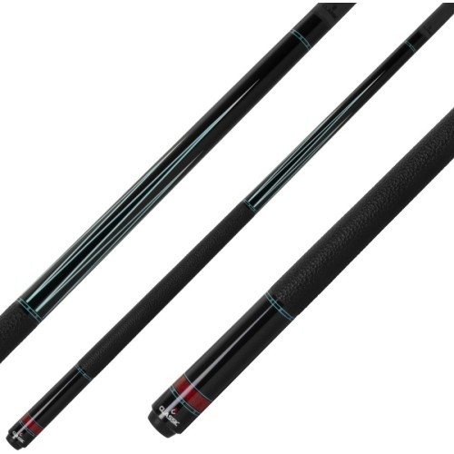 Billiard cue, Pool, Classic Speed C-01, Carbon, leather wrap, fits Uni-Lock