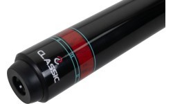 Biljarda kija Pool Classic Speed C-01, ogleklis, ādas tinums, piemērota Uni-Lock