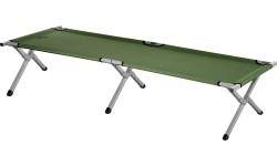 NC2756 FOLDING CAMP BED GREEN 200 CM NILS CAMP