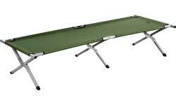 Складная кемпинговая кровать Nils Camp NC2756, зелёная, 200 см