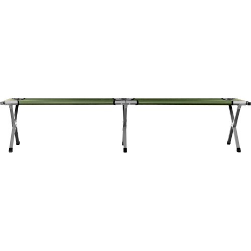 NC2756 FOLDING CAMP BED GREEN 200 CM NILS CAMP