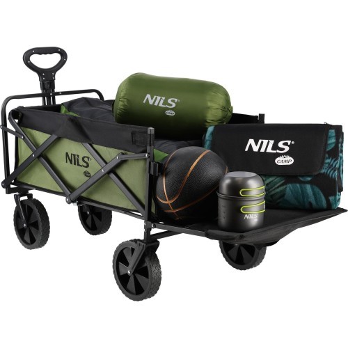 Тележка Nils Camp NC2602, 150 л, зелёная