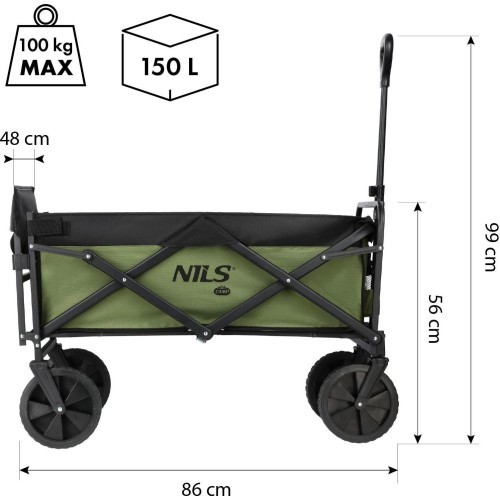 Rati Nils Camp NC2602, 150 l, zaļi