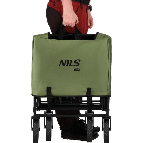 Тележка Nils Camp NC2602, 150 л, зелёная