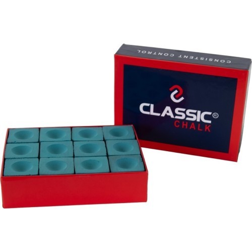 Cue Chalk, Classic, Green, 12 pc. Pack