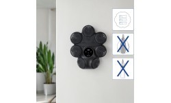 Viedā mūzikas boksa mašīna ar Bluetooth un cimdiem TB30 HMS