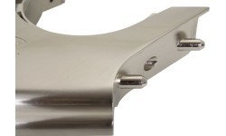 Billiard Table Corner Set, Pool, for Dynamic IV, matt-silver, 4+2