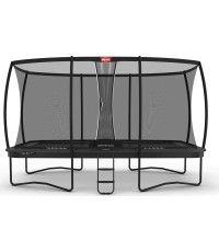 Batuts BERG Ultim Elite Regular 500 Grey + drošības tīkls DLX XL