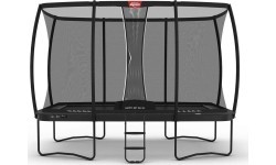 Trampoline Set BERG Ultim Champion Regular 500 Grey + Safety Net DLX XL