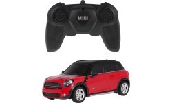Tālvadības automašīna Rastar Mini Countryman 1:24, sarkana
