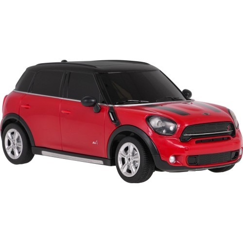 Tālvadības automašīna Rastar Mini Countryman 1:24, sarkana