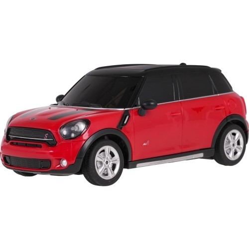 Tālvadības automašīna Rastar Mini Countryman 1:24, sarkana