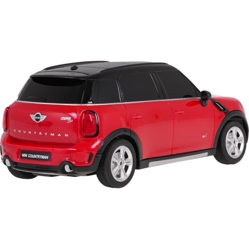Tālvadības automašīna Rastar Mini Countryman 1:24, sarkana