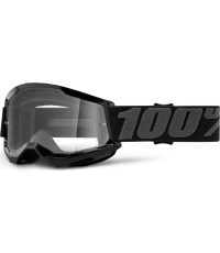 Bērnu motokrosa brilles 100% Strata 2 Youth - Melna
