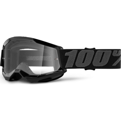 Детские кроссовые очки 100% Strata 2 Youth - Чёрный