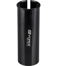 Sēdekļa balsta adapteris FORCE 34.9 - 30.9 mm, sakausējums (melns)