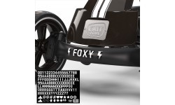 EXIT Foxy pedāļu kartings - Espresso Black