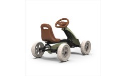 Pedāļu kartings EXIT Foxy, retro zaļš