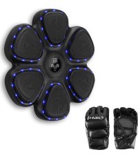 Интерактивная боксёрская мишень с Bluetooth, музыкой и перчатками TB12 HMS