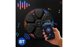 INTERACTIVE BOXING TARGET WITH BLUETOOTH, MUSIC AND GLOVES TB12 HMS