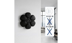 Interaktīvs boksa mērķis ar Bluetooth, mūziku un cimdiem TB12 HMS