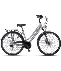 Велосипед UMIT Ventura 28" 21 скорость, размер 18" (46см) (серый/чёрный)