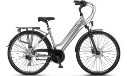Велосипед UMIT Ventura 28" 21 скорость, размер 18" (46см) (серый/чёрный)