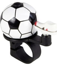 Velosipēda zvans Fischer Football (balts/melns)