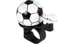 Велосипедный звонок Fischer Football (белый/чёрный)