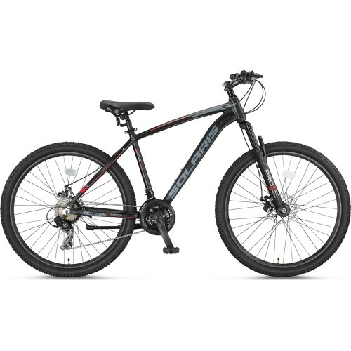 Горный велосипед UMIT Solaris XC HYD 29", 21G, размер 18" (46 см), чёрный/красный