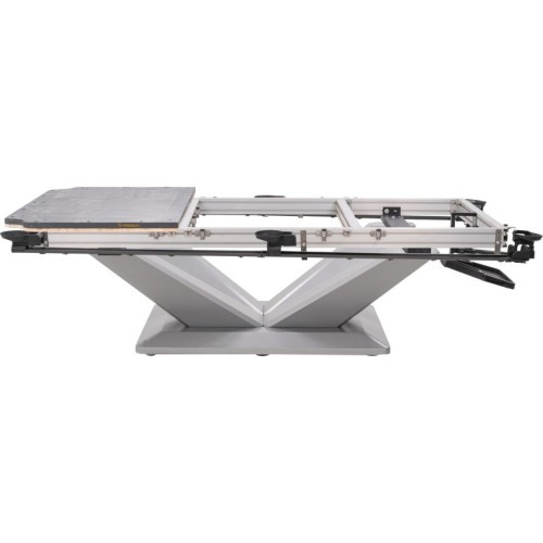 Billiard Table, Pool, Rasson Victory III, Silver, CLUB pocket size, 9 ft., Simonis 760 blue green