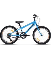 Детский велосипед CROSS Speedster 20", 6 скоростей, размер 10" (25 см), синий