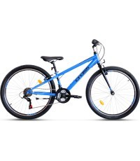 Velosipēds CROSS Spider 2026 26", 21 ātrums, izmērs 14" (35 cm), zils