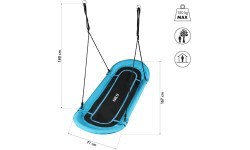 Качели Аистиное гнездо NILS NB5044 бирюзовые