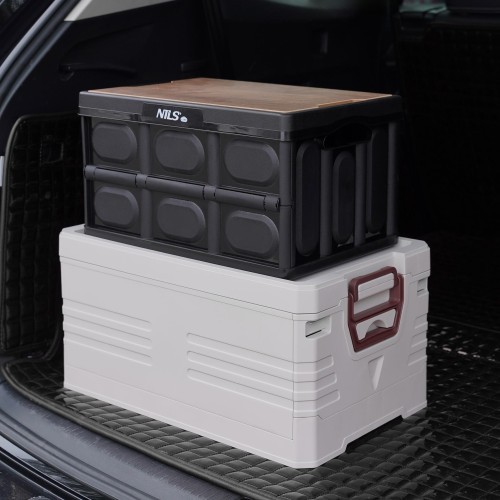 NCB4005 FOLDING CAMPING BOX WITH 2-IN-1 TABLE FUNCTION 20L NILS CAMP
