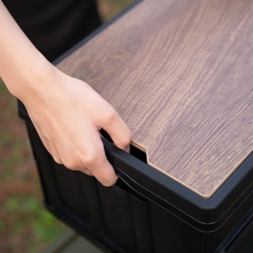 NCB4005 FOLDING CAMPING BOX WITH 2-IN-1 TABLE FUNCTION 20L NILS CAMP