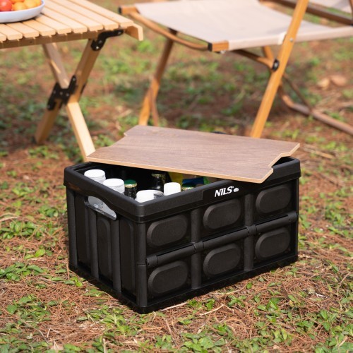 NCB4005 FOLDING CAMPING BOX WITH 2-IN-1 TABLE FUNCTION 20L NILS CAMP
