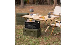 NCB4005 FOLDING CAMPING BOX WITH 2-IN-1 TABLE FUNCTION 20L NILS CAMP