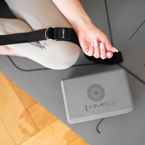 SJ02 YOGA STRAP BLACK HMS