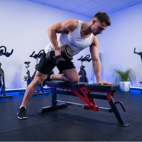 ADJUSTABLE WEIGHT BENCH – 6 POSITIONS L5166 SEMI COMMERCIAL HMS
