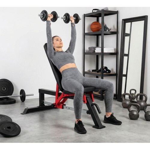 ADJUSTABLE WEIGHT BENCH – 6 POSITIONS L5166 SEMI COMMERCIAL HMS