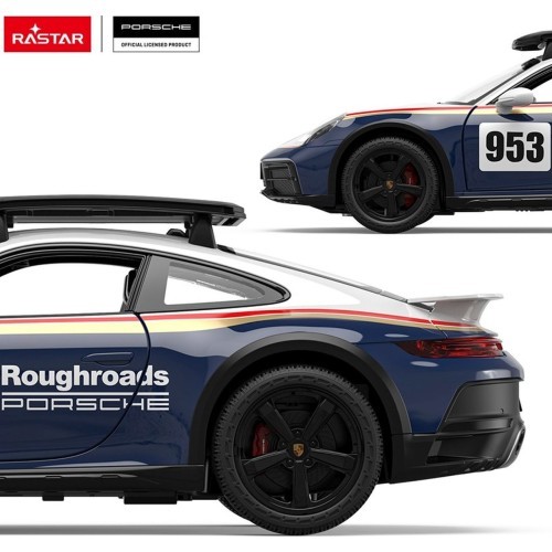 Tālvadības automašīna 1:14 Porsche 911 Dakar Performance RASTAR