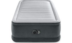 Надувной матрас 191x99 см с насосом одноместный INTEX DELUXE 64412ND