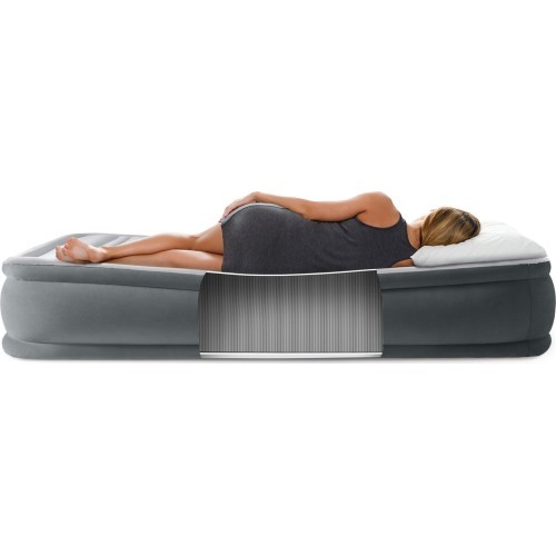 Piepūšams matracis-gulta 191x99 cm ar sūkni vienvietīgs Comfort 67766ND
