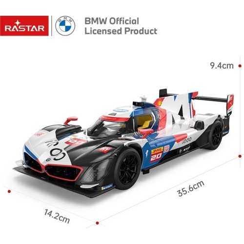 Tālvadības automašīna RASTAR BMW M Hybrid V8 1:14, balta