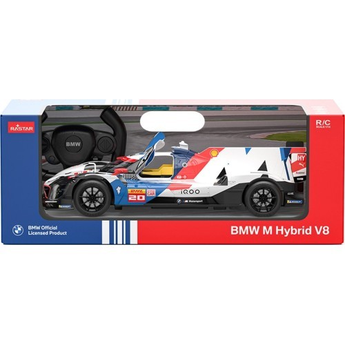 Радиоуправляемая машина RASTAR BMW M Hybrid V8 1:14, белая