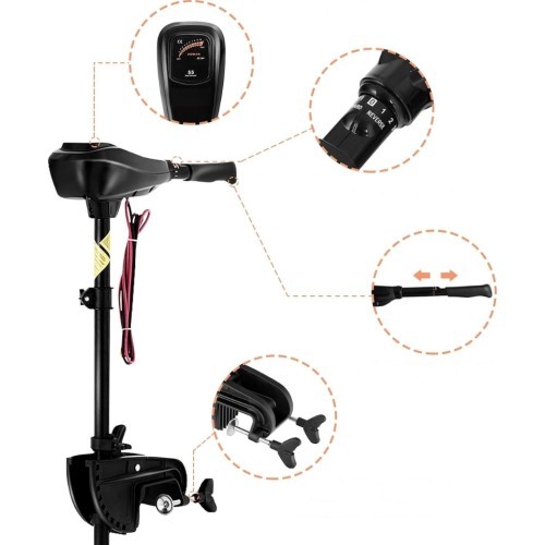 Electric Trolling Motor inSPORTline A43 55 lbs. / 636 W / 12 V