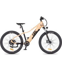 Подростковый электровелосипед inSPORTline ISL Atezion 374 Wh 26” – 2026 - Персиково-бежевый